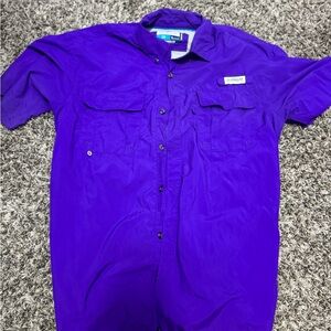Columbia Men's Purple Shirt